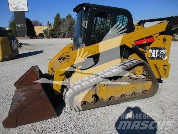 CAT 299D Krautuvai su šoniniu pasukimu