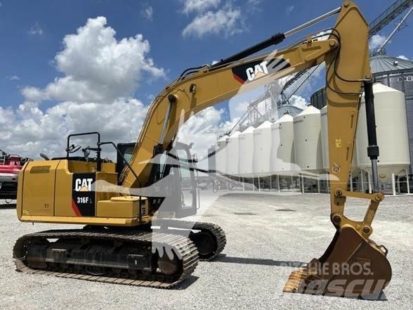 CAT 316FL Vikšriniai ekskavatoriai