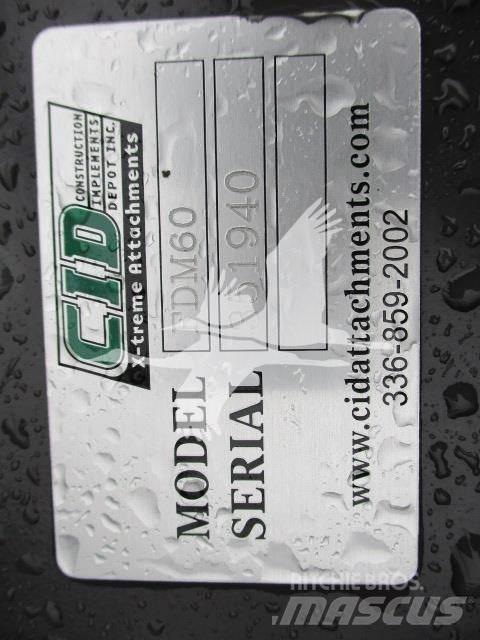  CID FDM60 Miško mulčeriai