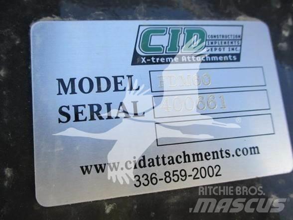  CID FDM60 Miško mulčeriai