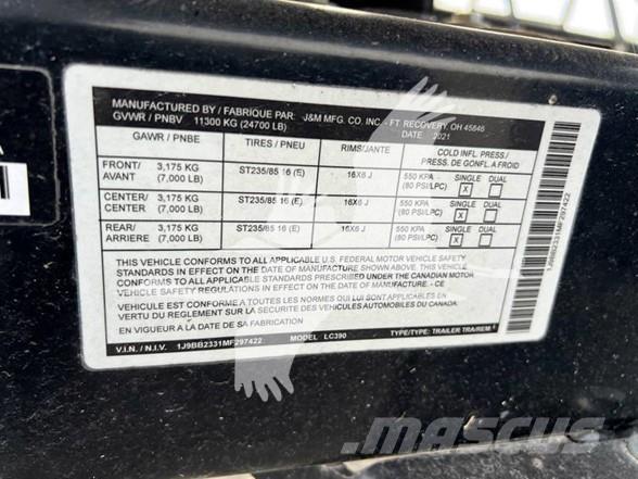 J&M LC390 Sėjimo technika