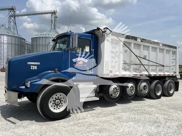 Kenworth T800 Savivarčių priekabų vilkikai