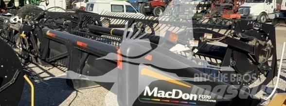 MAC DON FD70 Derliaus nuėmimo kombainų galvos