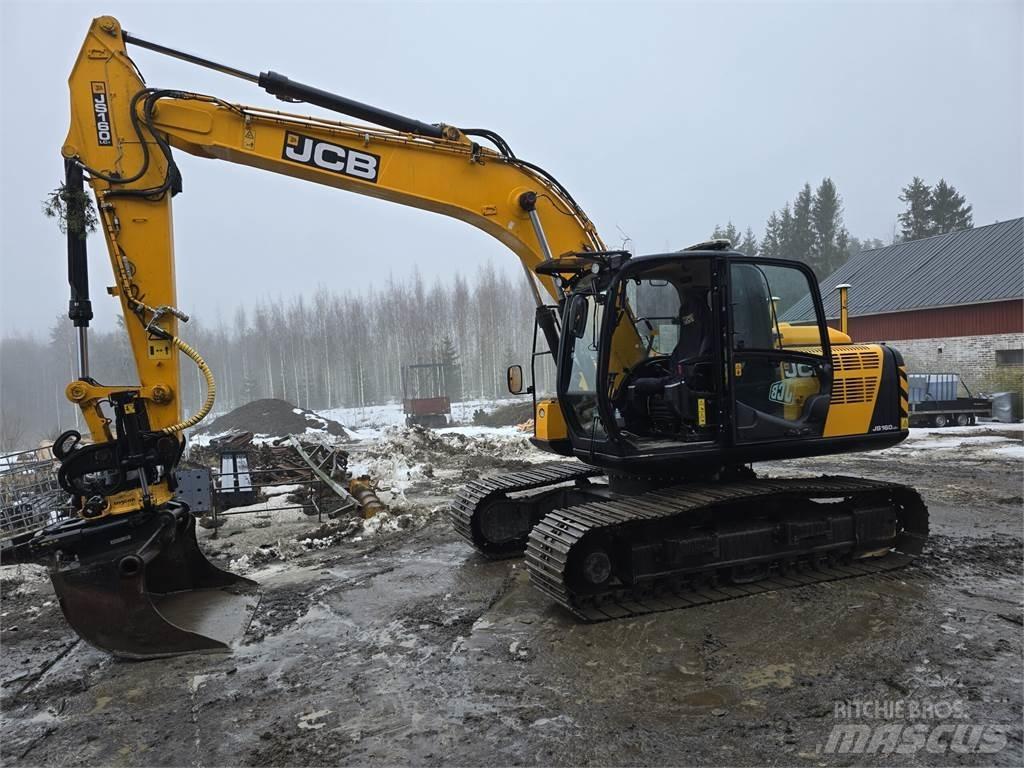 JCB JS160LC+ Vikšriniai ekskavatoriai