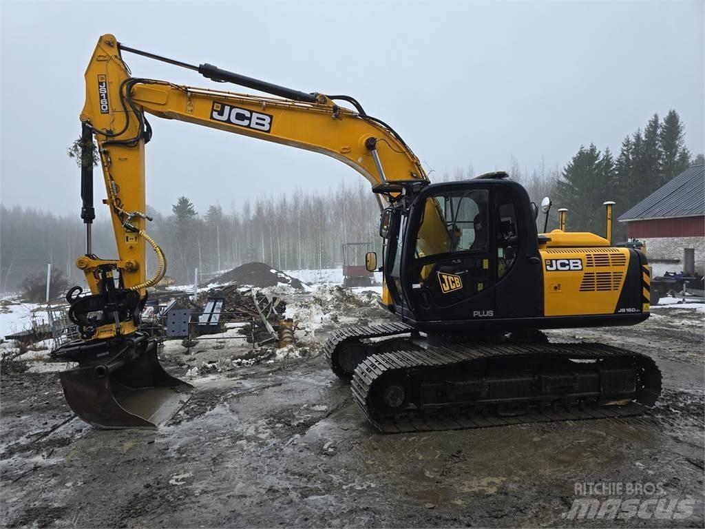JCB JS160LC+ Vikšriniai ekskavatoriai