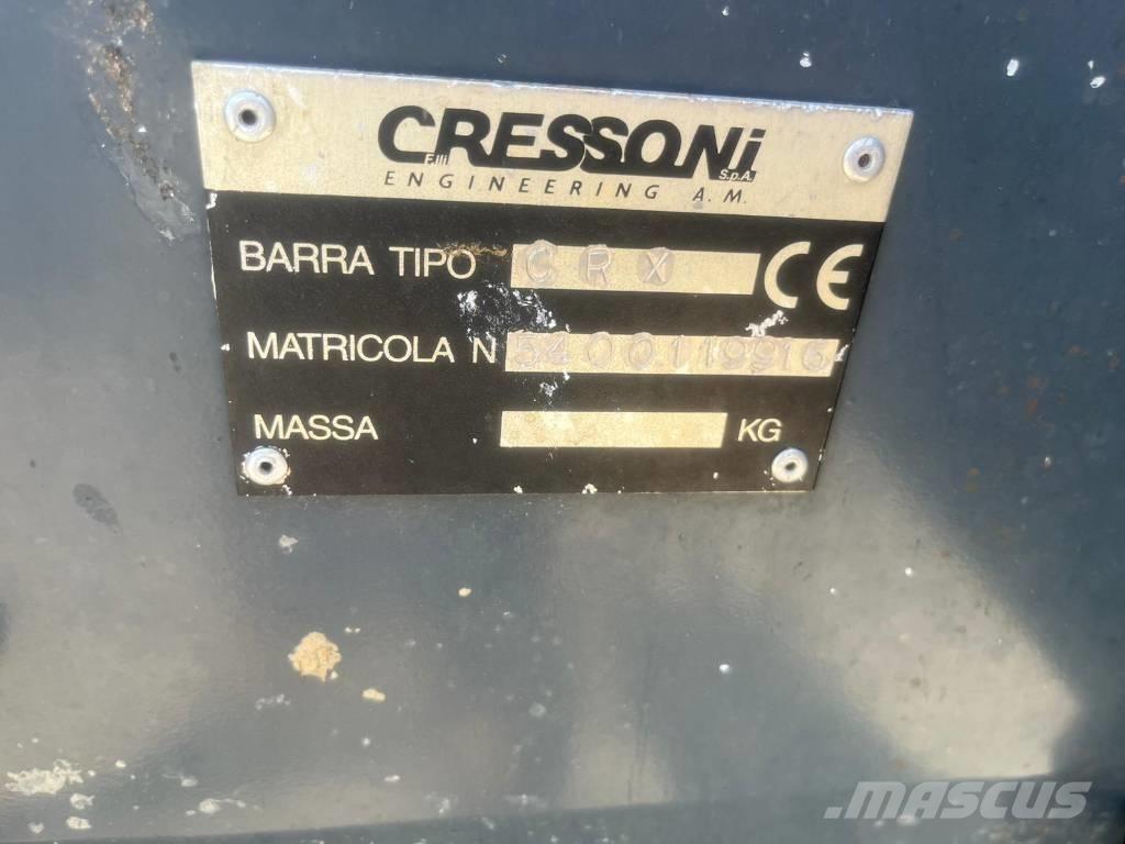Cressoni CRX 5.40 Derliaus nuėmimo kombainų galvos