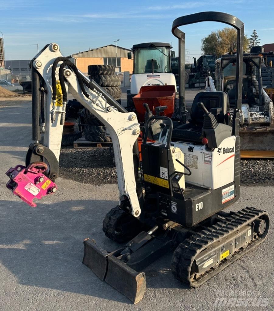 Bobcat E 10 Mini ekskavatoriai < 7 t