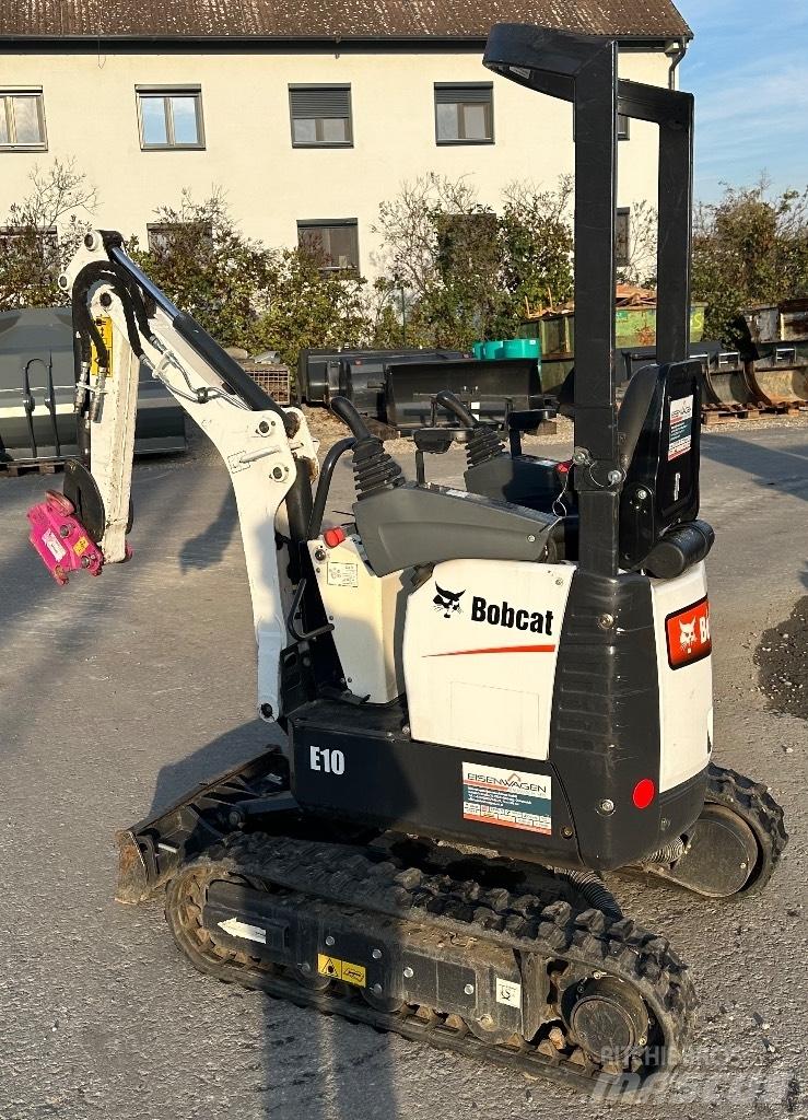 Bobcat E 10 Mini ekskavatoriai < 7 t