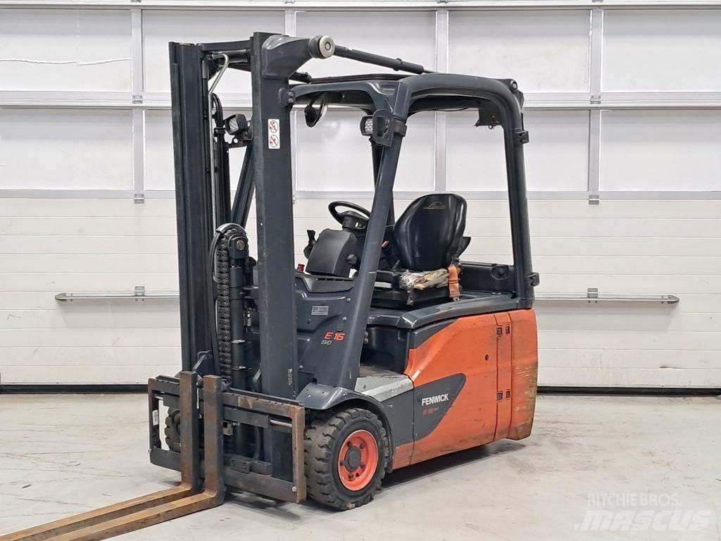 Linde E16-02 Elektriniai šakiniai krautuvai