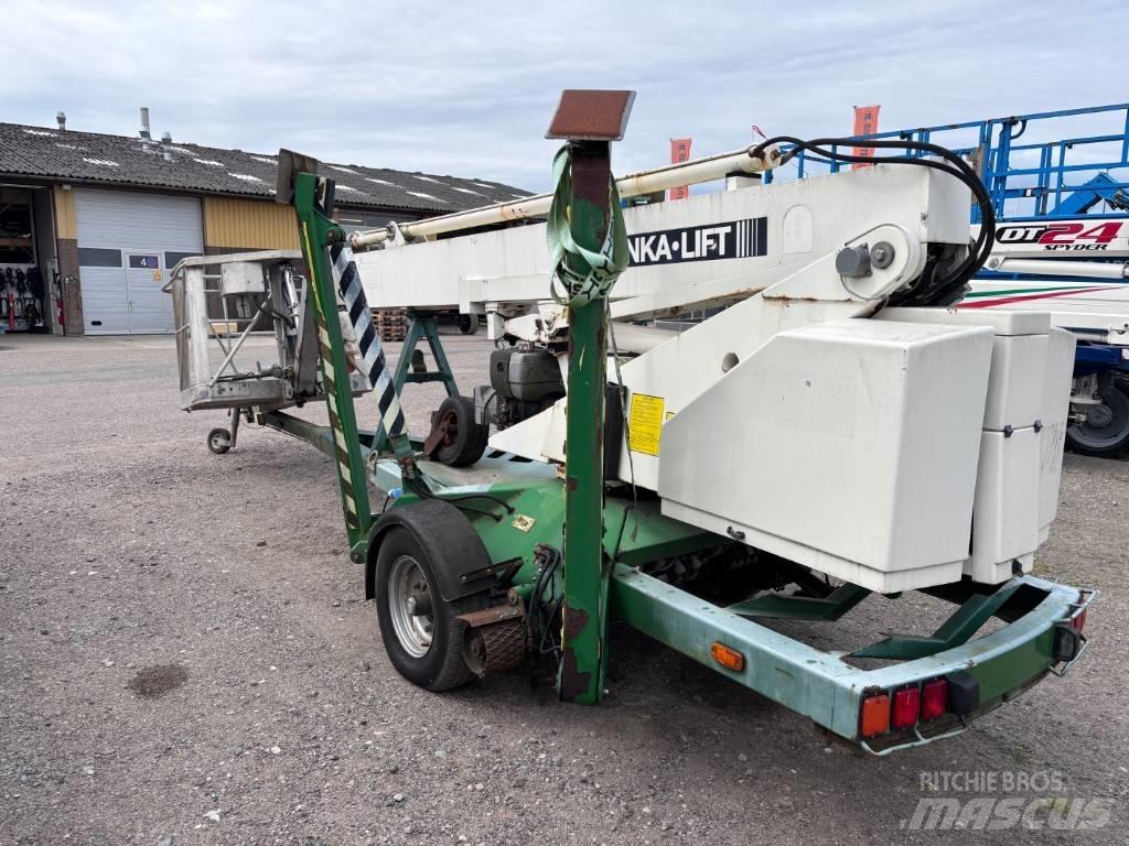 Denka-Lift DL 18 Ant priekabų montuojamos kėlimo platformos