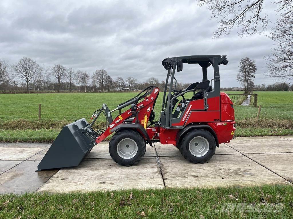 Weidemann 1190E Naudoti ratiniai krautuvai