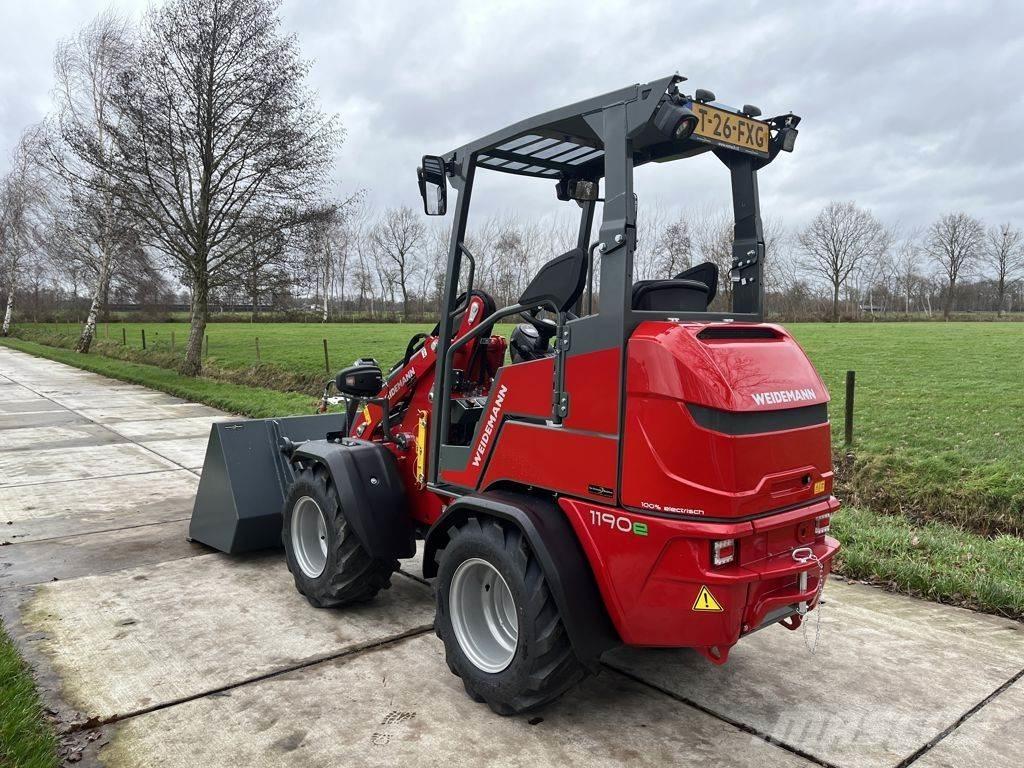 Weidemann 1190E Naudoti ratiniai krautuvai
