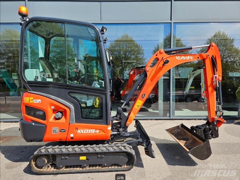 Kubota KX 019-4 Mini ekskavatoriai < 7 t