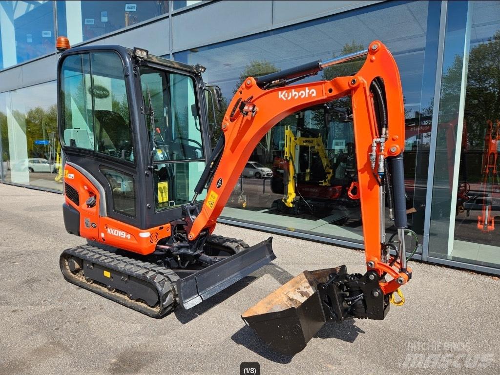 Kubota KX 019-4 Mini ekskavatoriai < 7 t