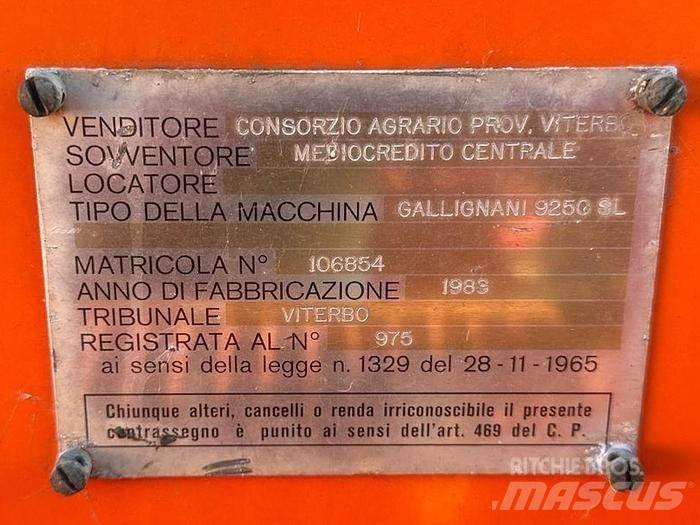  GALLICANI 9250SL Ryšulių griebtuvai