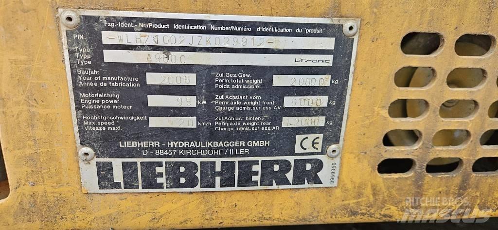 Liebherr A 900 C Ratiniai ekskavatoriai