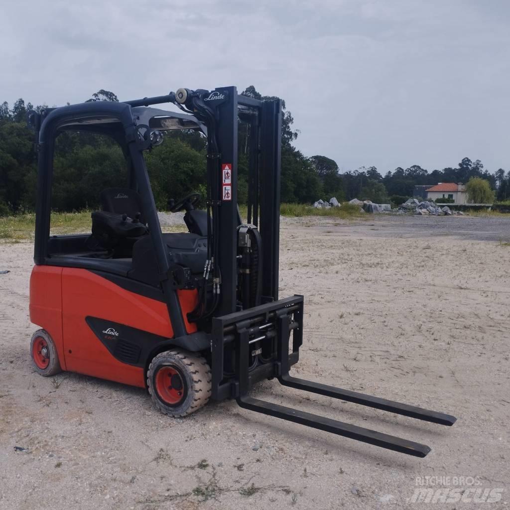 Linde E 20 Elektriniai šakiniai krautuvai