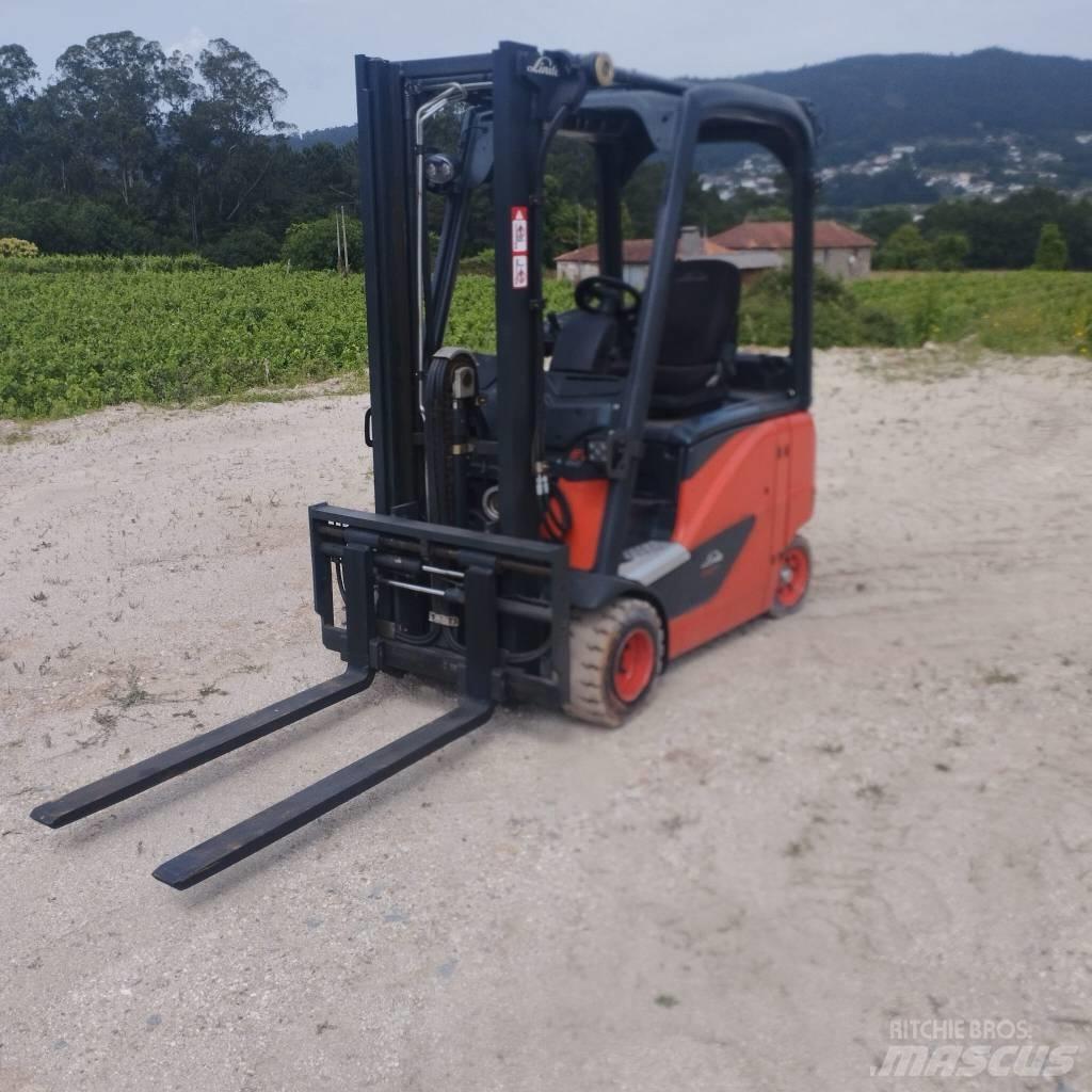 Linde E 20 Elektriniai šakiniai krautuvai
