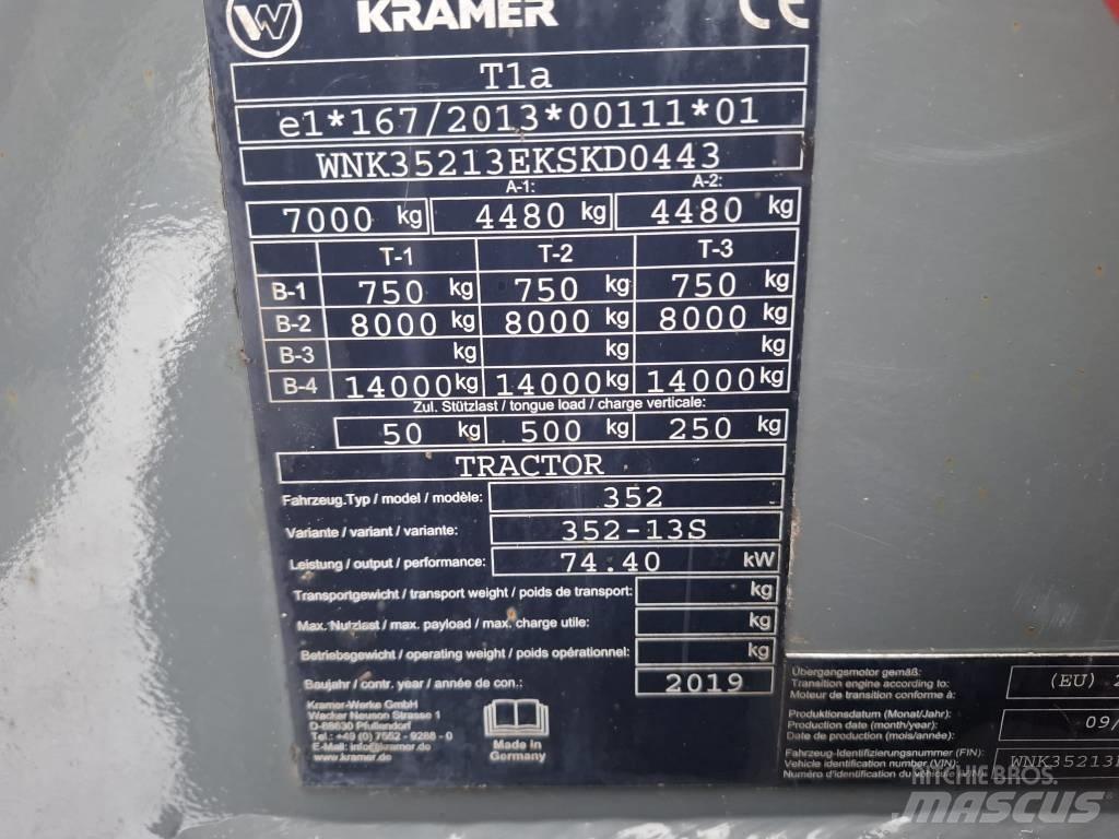 Kramer 8105 Naudoti ratiniai krautuvai