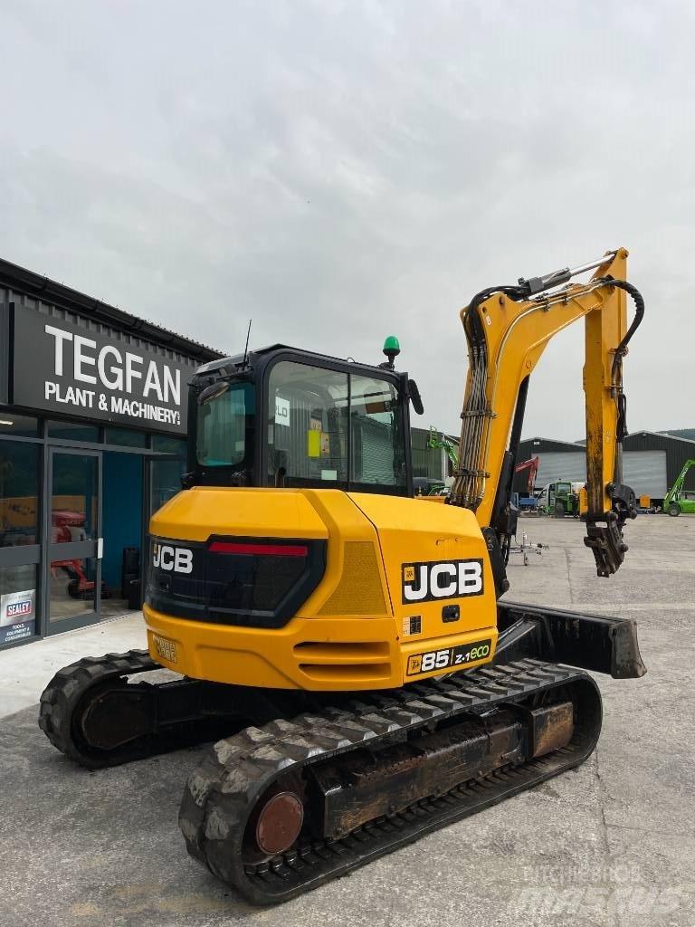JCB 85 Z-1 Vidutinės galios ekskavatoriai 7-12 t