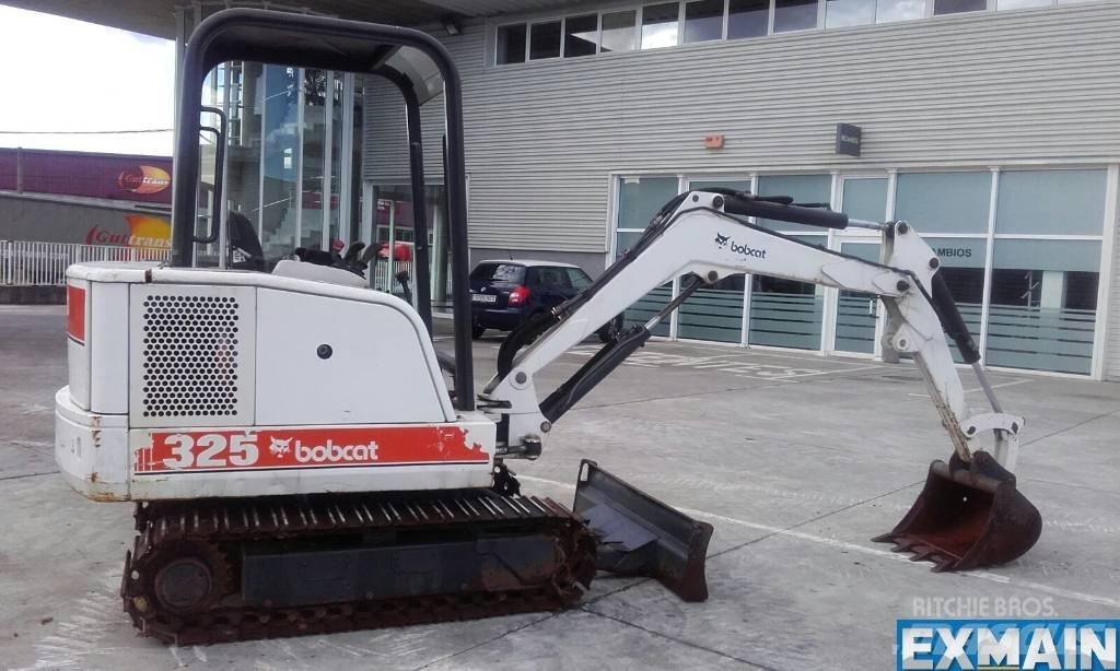 Bobcat X 325 Mini ekskavatoriai < 7 t