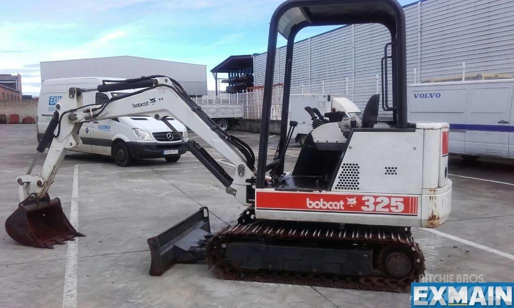 Bobcat X 325 Mini ekskavatoriai < 7 t
