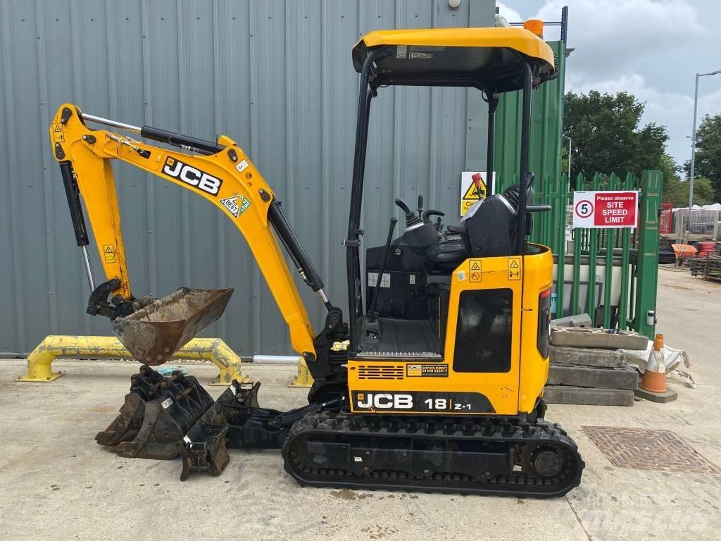 JCB 18 Z Mini ekskavatoriai < 7 t