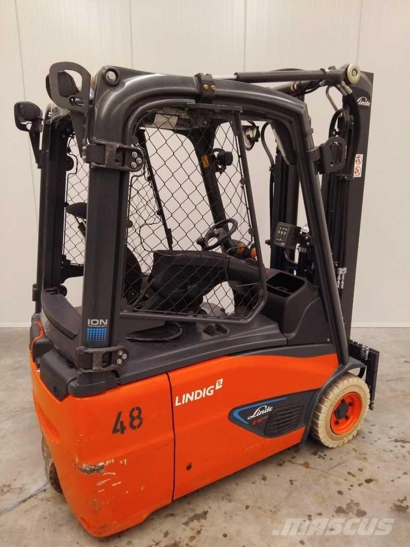Linde E16 ION Elektriniai šakiniai krautuvai