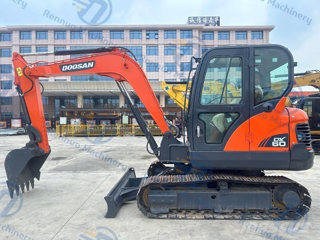 Doosan DX 60 Mini ekskavatoriai < 7 t