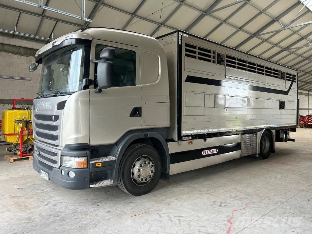 Scania G 320 Gyvulių pervežimo technika