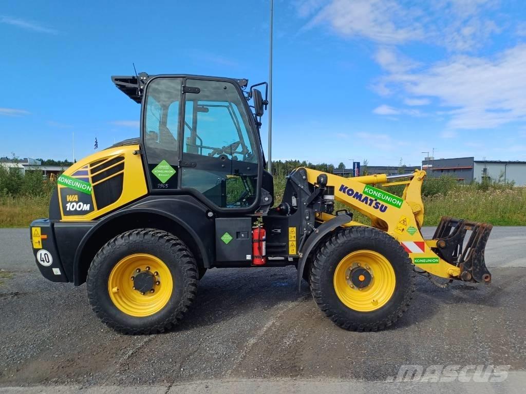 Komatsu WA 100 M-8 Naudoti ratiniai krautuvai