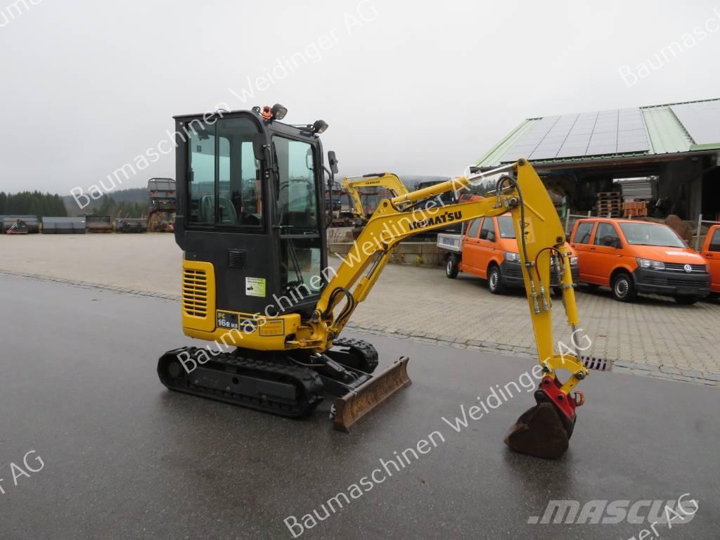 Komatsu PC 16 Mini ekskavatoriai < 7 t