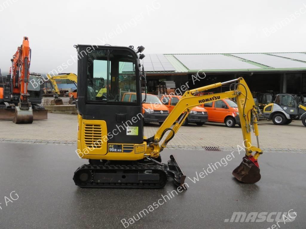 Komatsu PC 16 Mini ekskavatoriai < 7 t