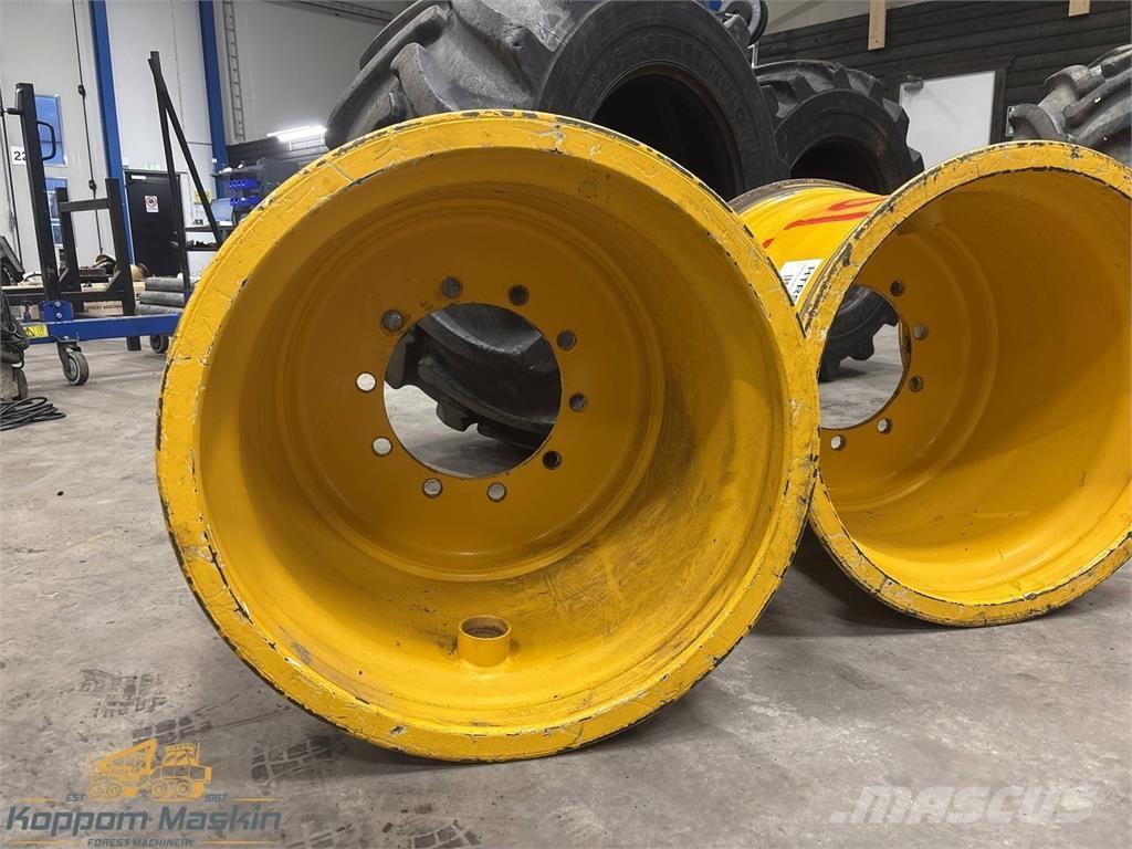 Rottne H8 24x26,5 Padangos, ratai ir ratlankiai