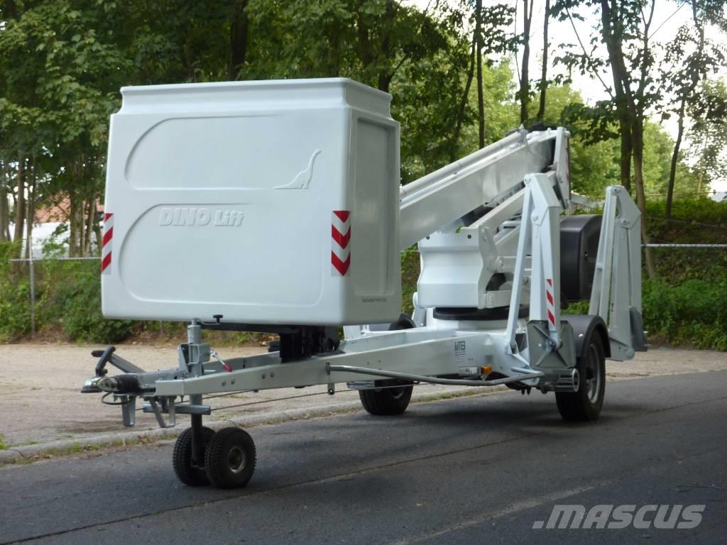 Dino 180 XT II Ant priekabų montuojamos kėlimo platformos