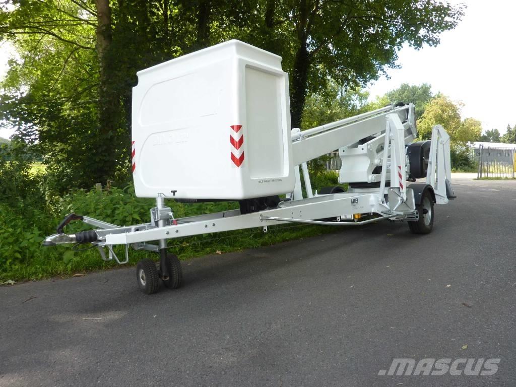 Dino 180 XT II Ant priekabų montuojamos kėlimo platformos