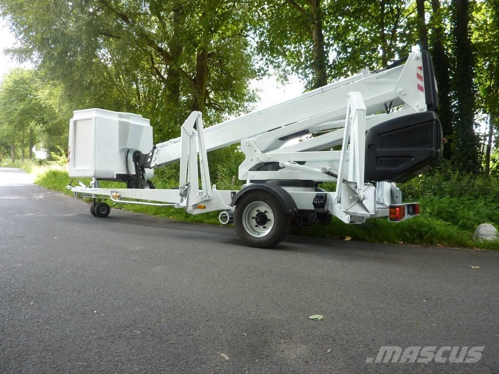 Dino 180 XT II Ant priekabų montuojamos kėlimo platformos