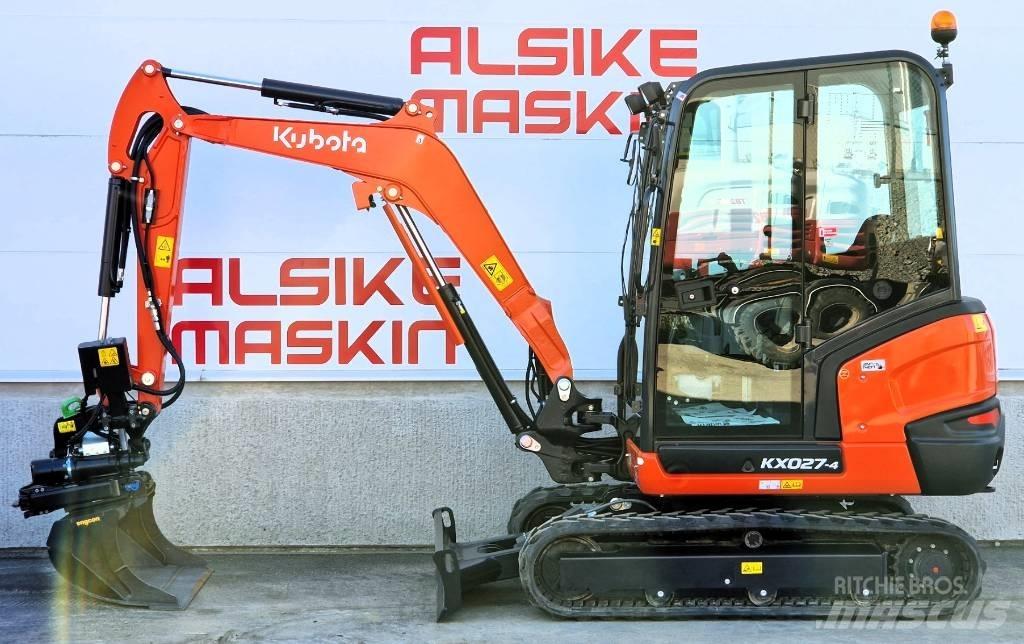 Kubota KX 027-4 Mini ekskavatoriai < 7 t
