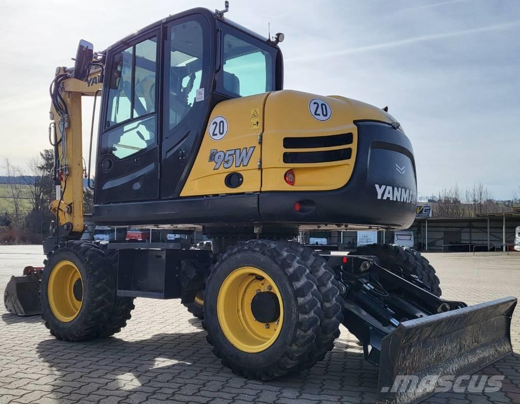 Yanmar B 95 W Ratiniai ekskavatoriai