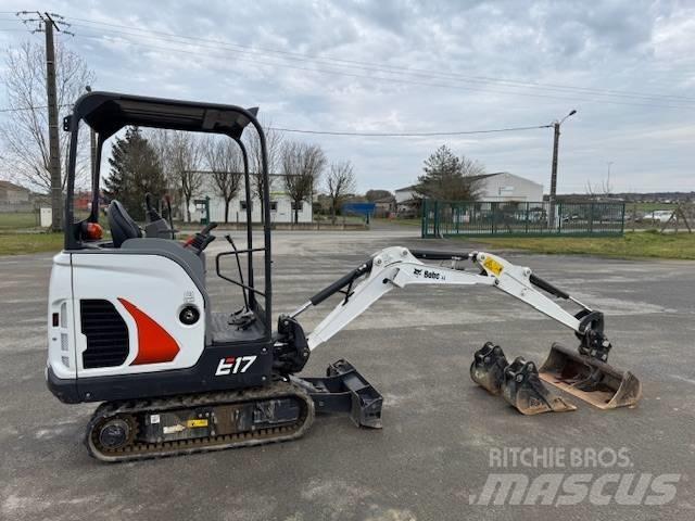 Bobcat E 17 Mini ekskavatoriai < 7 t