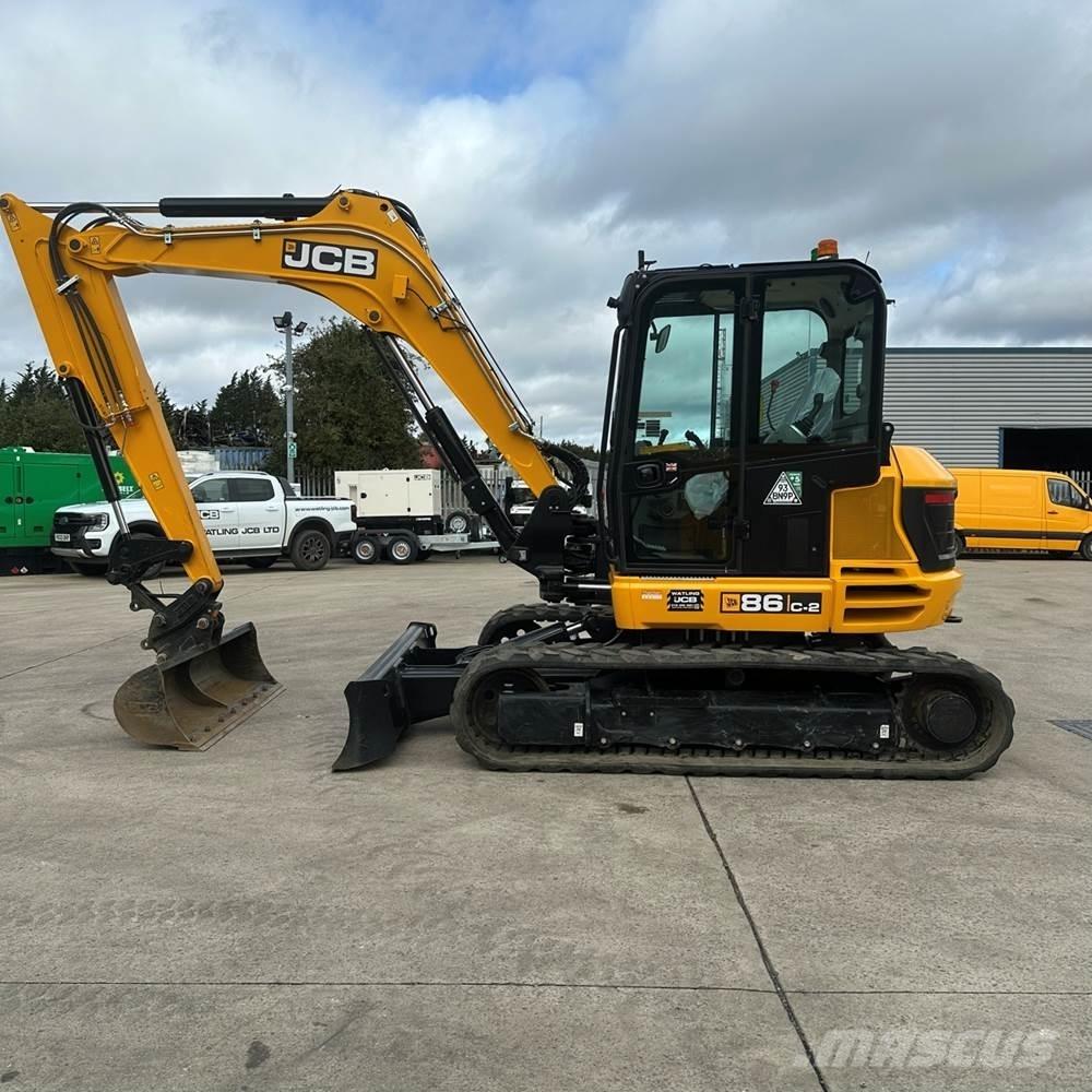 JCB 86C-2 Mini ekskavatoriai < 7 t