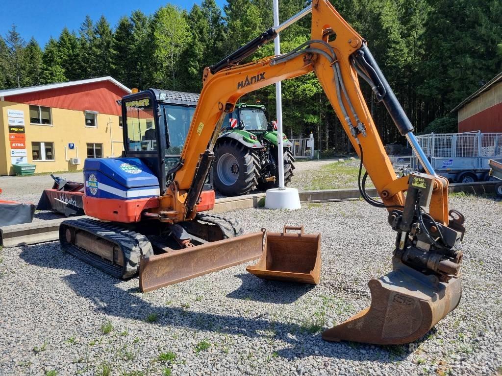 Hanix H 55 DR Mini ekskavatoriai < 7 t
