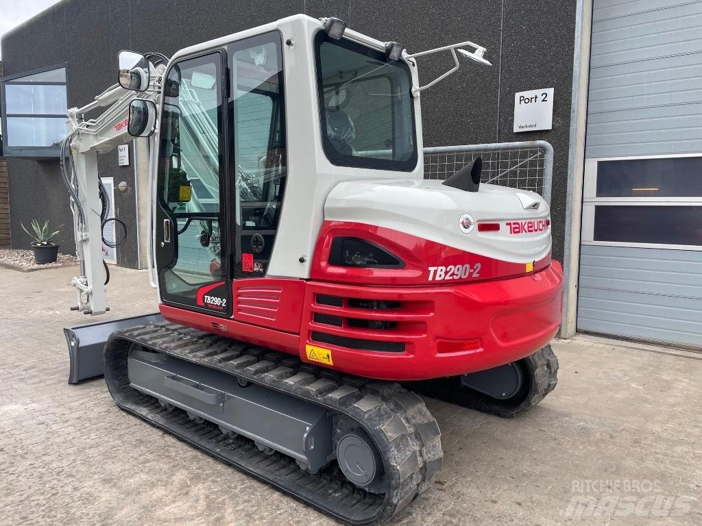 Takeuchi TB290-2 Vidutinės galios ekskavatoriai 7-12 t