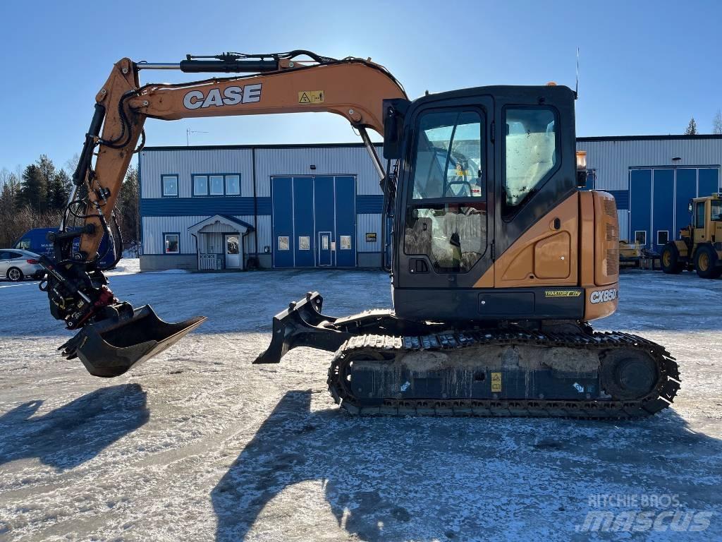 CASE CX 85 D SR Vidutinės galios ekskavatoriai 7-12 t