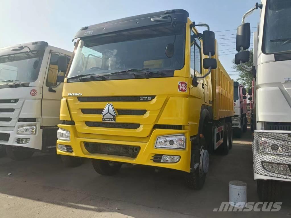 Howo 375 6x4 Savivarčių priekabų vilkikai