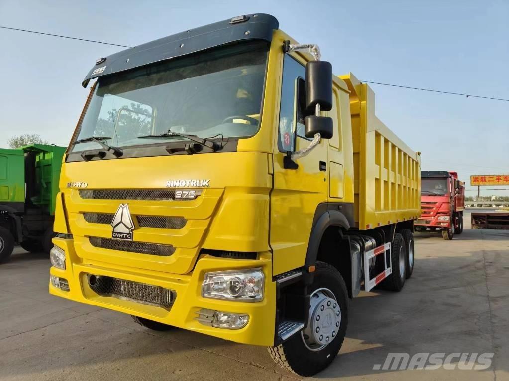 Howo 375 6x4 Savivarčių priekabų vilkikai