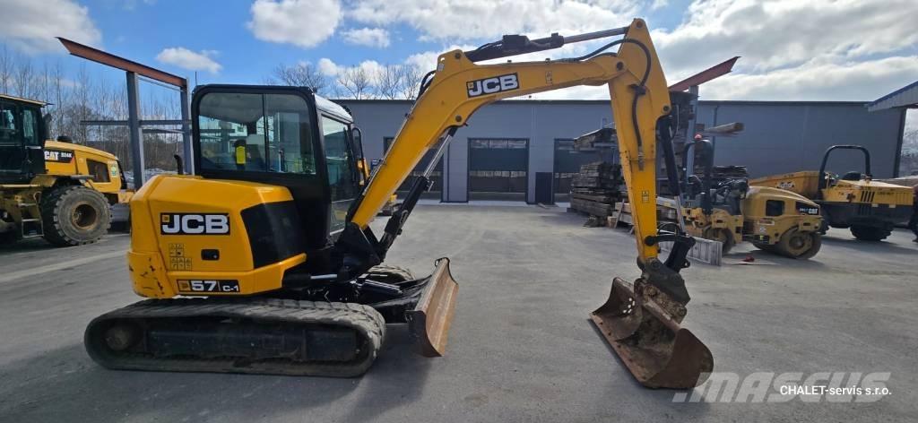 JCB 57 C-1 Mini ekskavatoriai < 7 t