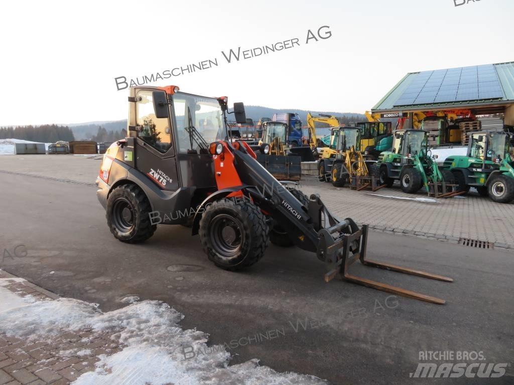 Hitachi ZW 75 Naudoti ratiniai krautuvai