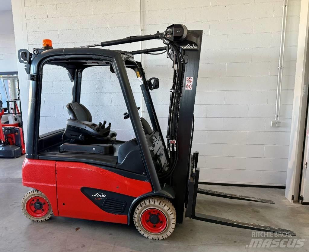 Linde E16P/386-02 Elektriniai šakiniai krautuvai