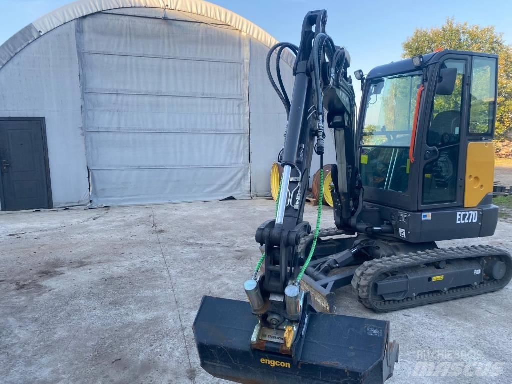 Volvo EC 27 D Mini ekskavatoriai < 7 t
